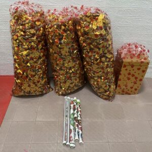 D135 3K Gold Ingots – Mythical Series (Traditional Paper Craft)