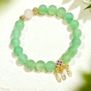 D52 Bead Bracelet: Lifelong Companion, Winged Guardian